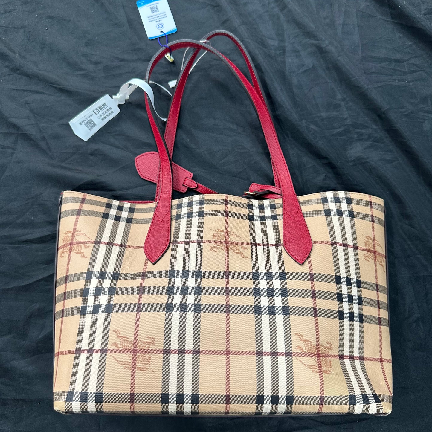 Burberry Classic Canvas Tote Bag