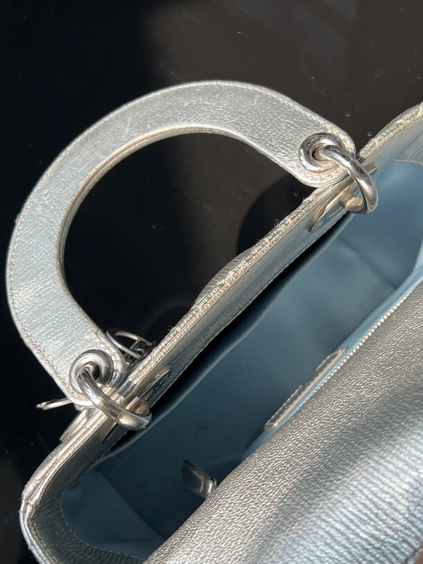 Lady Dor silver my ABCDior crossbody