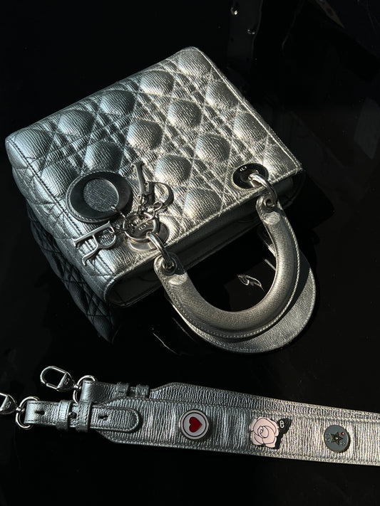 Lady Dor silver my ABCDior crossbody