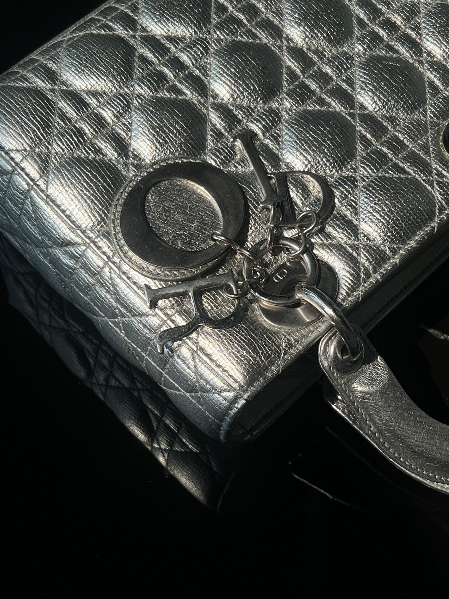 Lady Dor silver my ABCDior crossbody