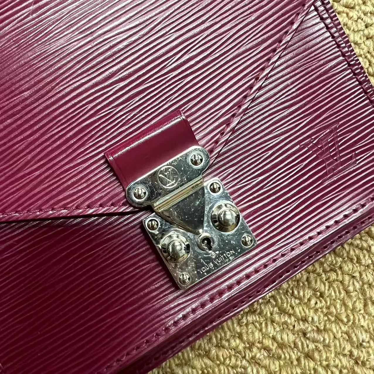 Louis Vuitton Louis Vuitton Fushia Epi Monceau BB