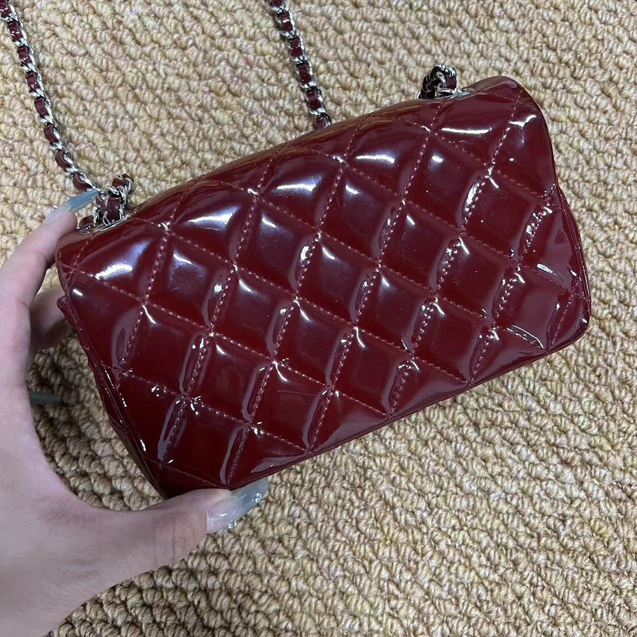 Chanel Classic Extra Mini Flap Bag Red