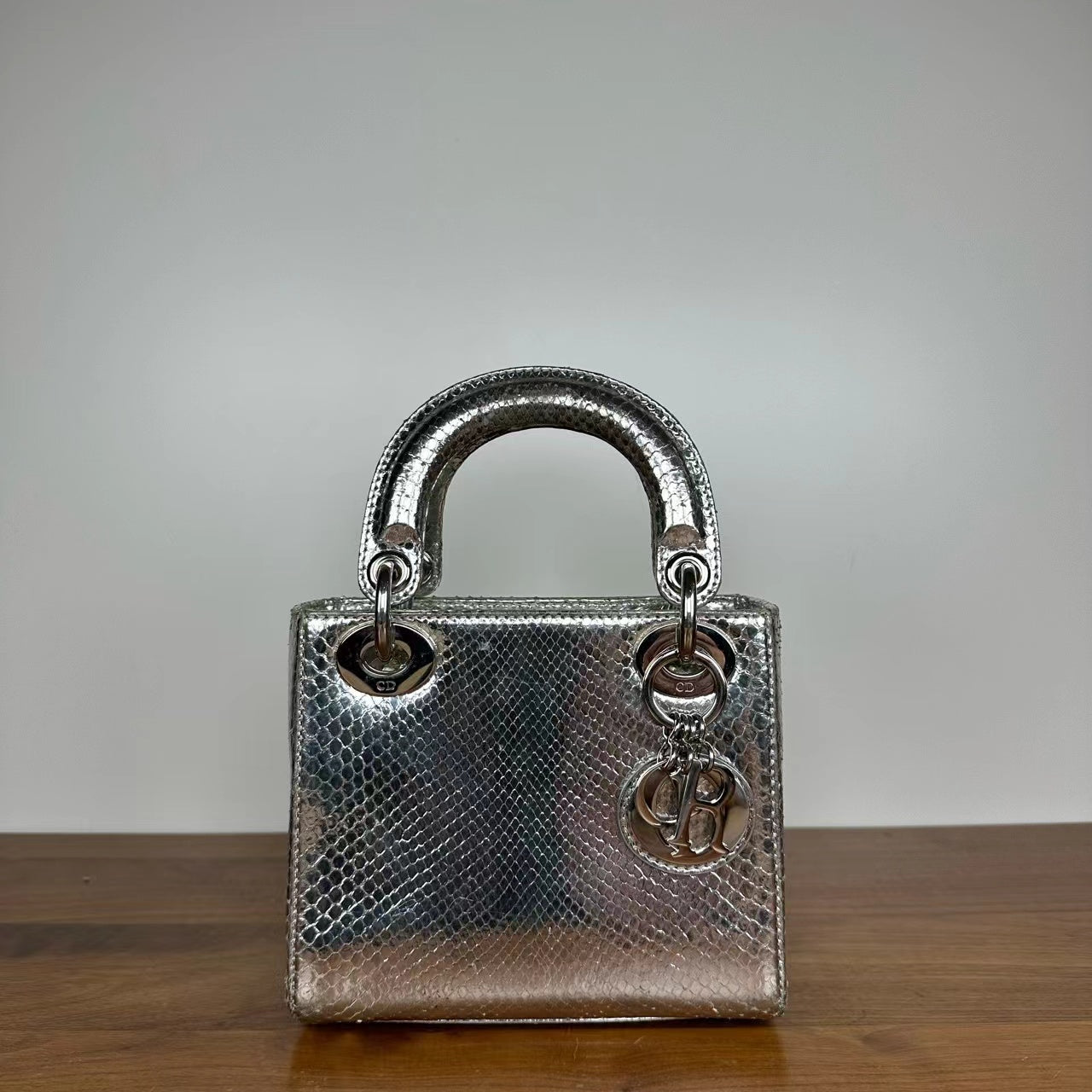 Christian Dior Mini Python Lady Dior Bag