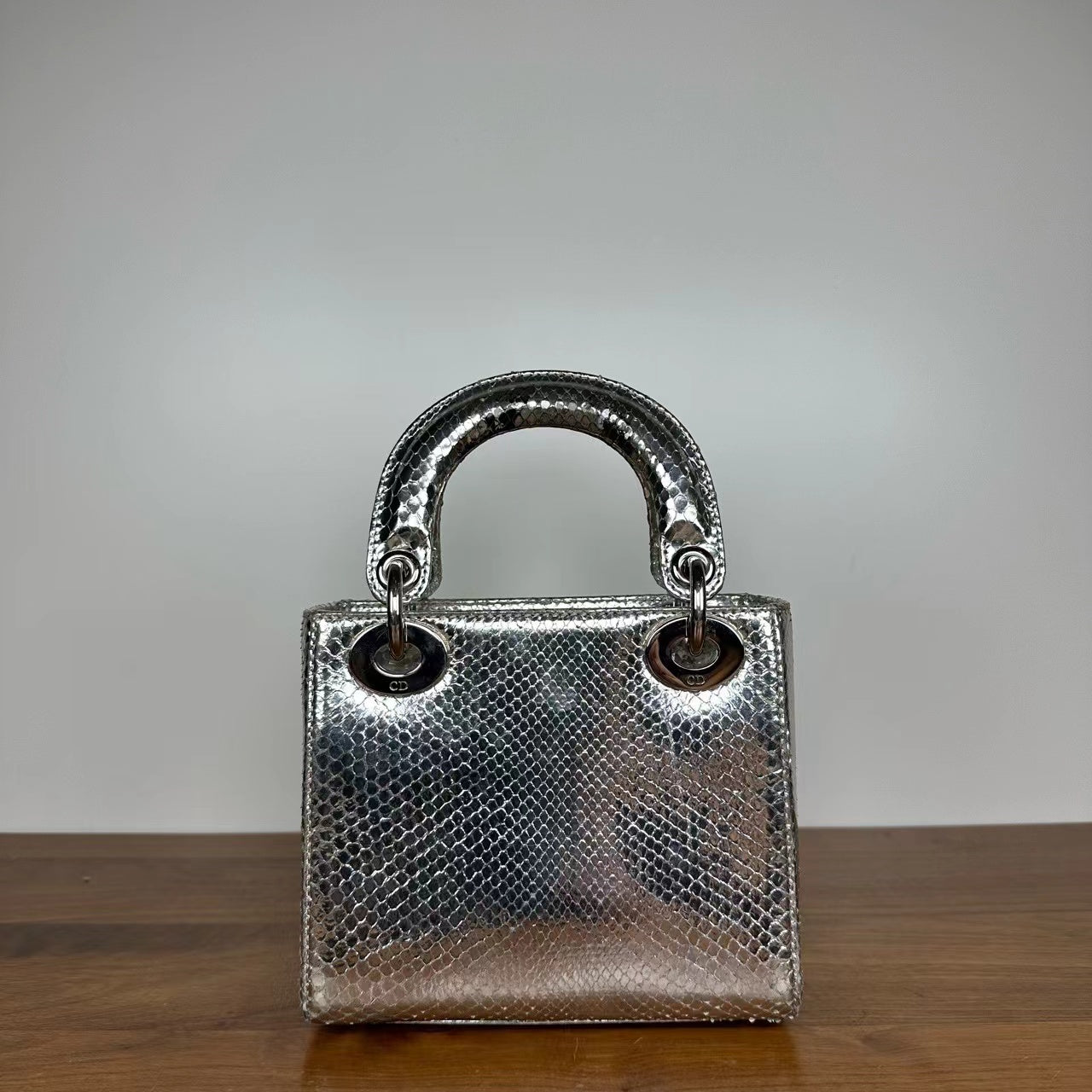 Christian Dior Mini Python Lady Dior Bag